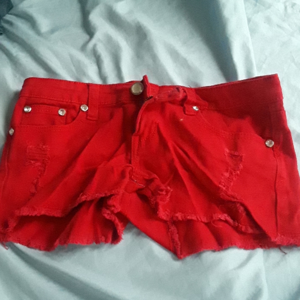 High cut shorts